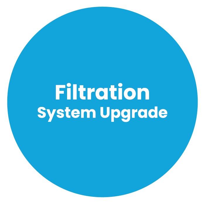 filtration system upgrade
