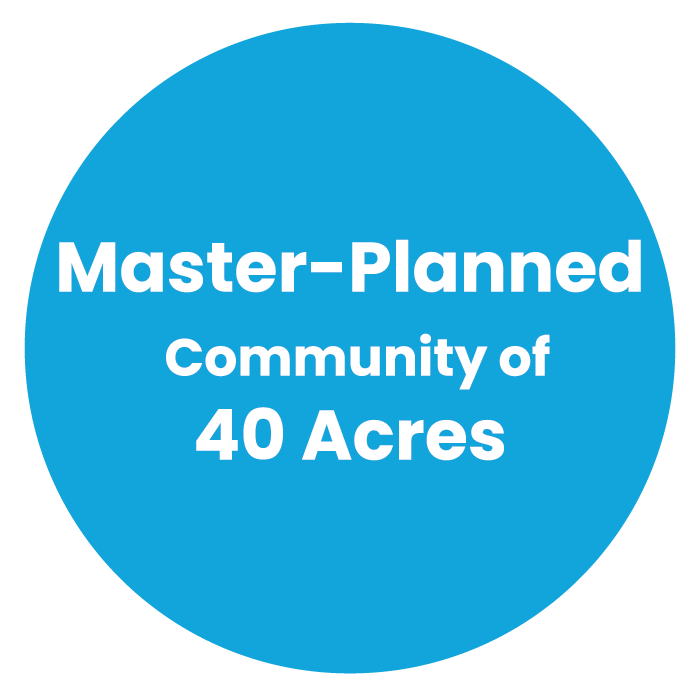master planned community of 40 acres